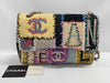 CHANEL Patchwork Denim Shoulder Bag