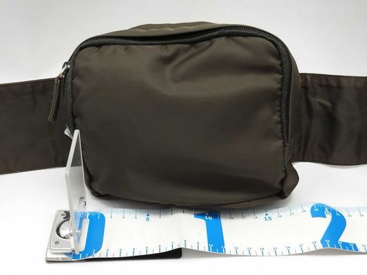 PRADA Nylon Prada Body Bag with Triangle Logo Waist Pouch