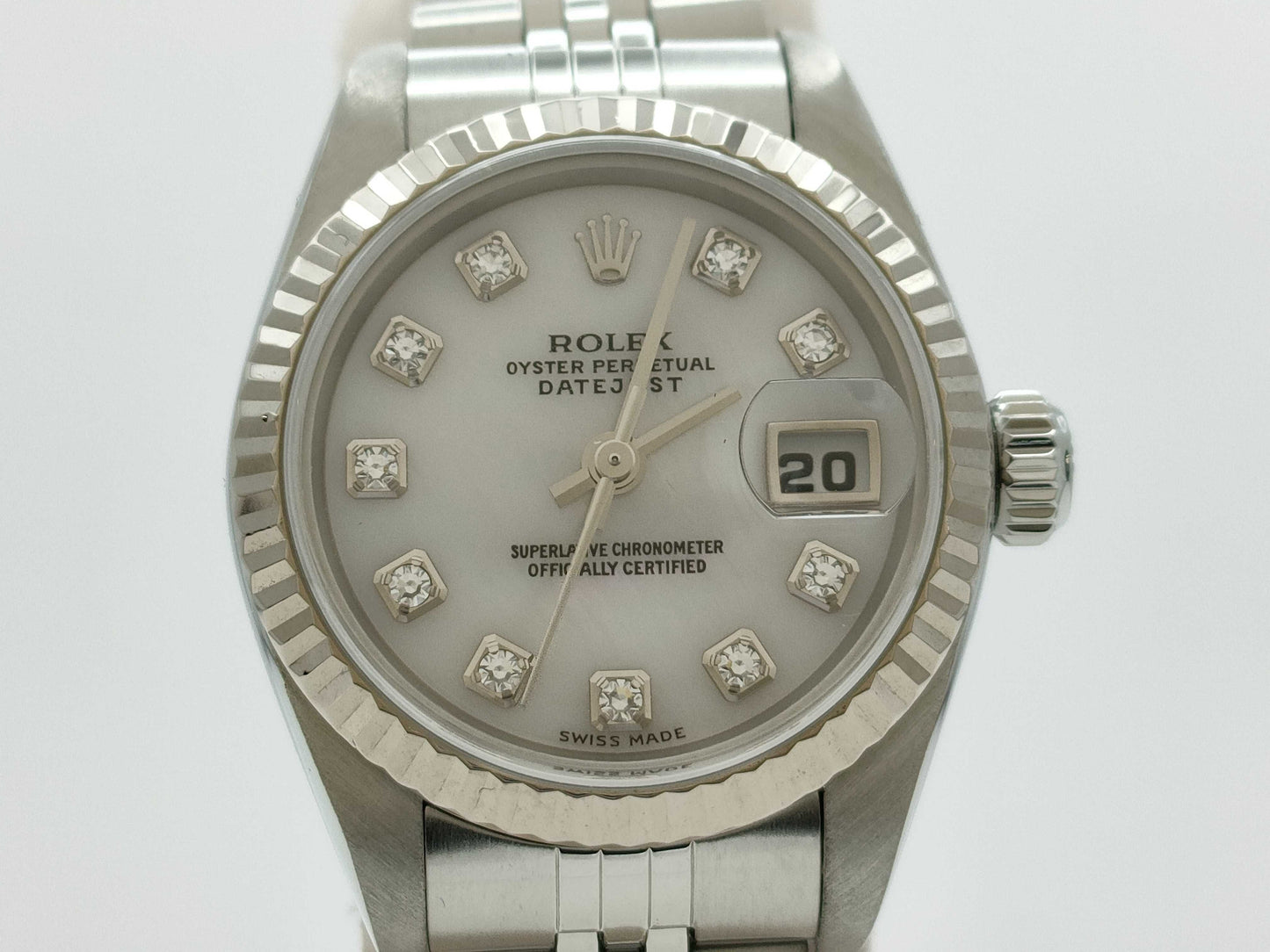 ROLEX Datejust 79174NG F178316 Shell Dial Women's Watch
