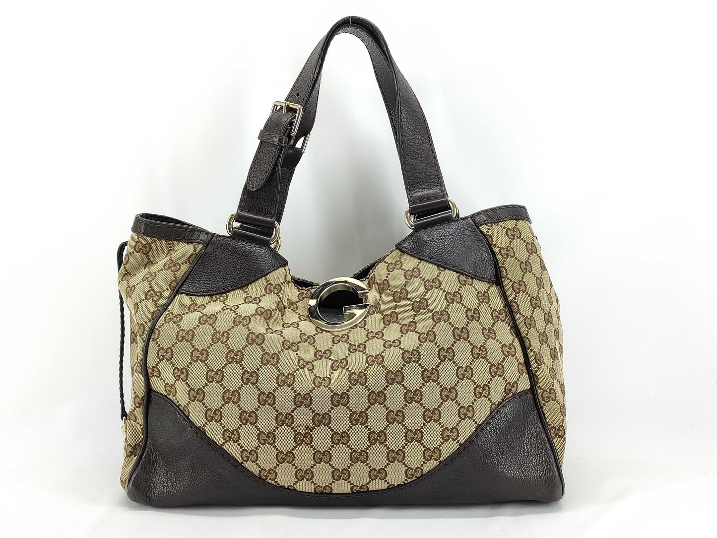 GUCCI GG canvas bag Gucci tote bag