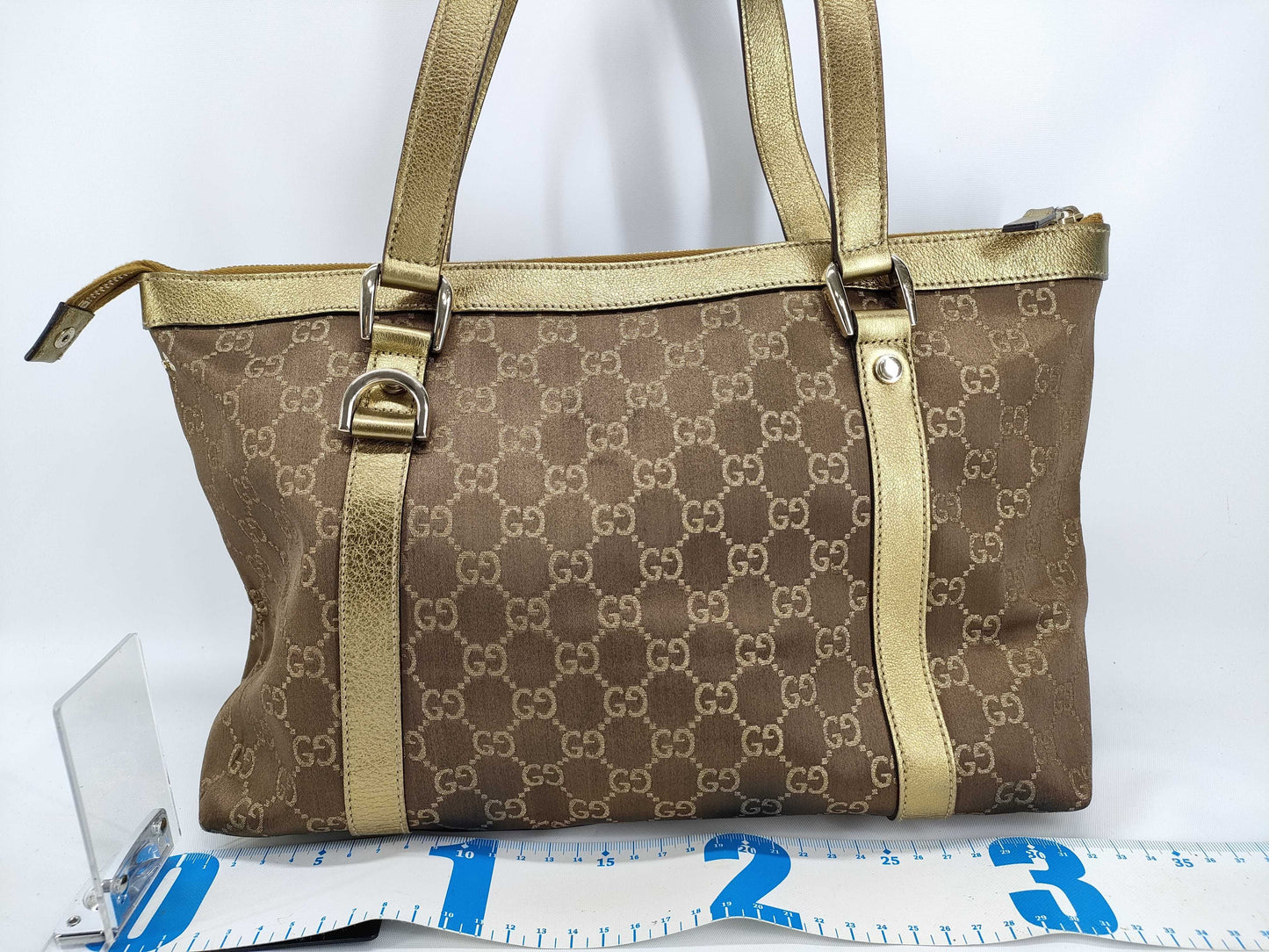 GUCCI GG canvas bag Gucci tote bag