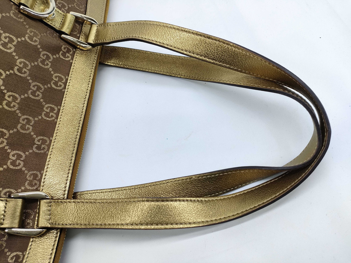 GUCCI GG canvas bag Gucci tote bag