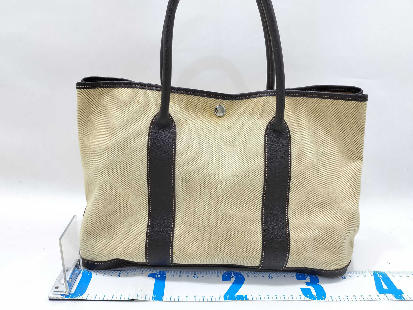 HERMES Garden Party Bag Handbag Hermes Tote Bag