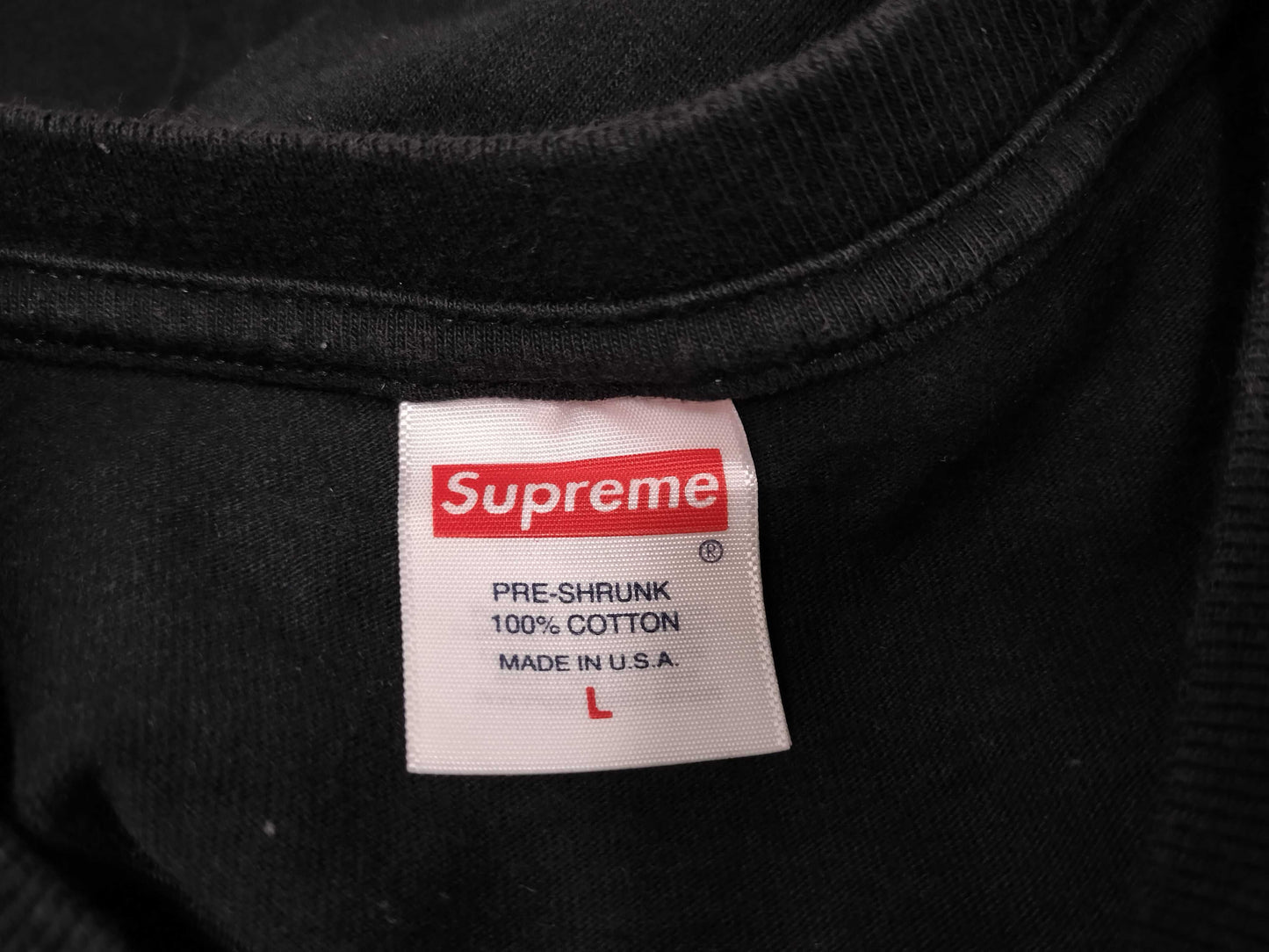 Supreme SupremeBOX Logo T-Shirt Black T-Shirt