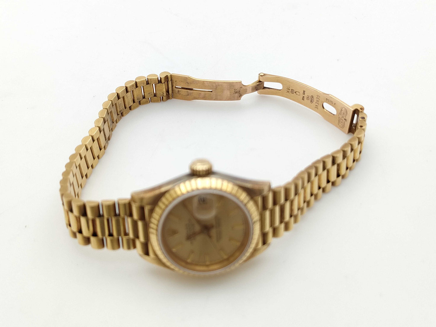 ROLEX 69178 9015528 Champagne Dial Unoperated Women's Watch