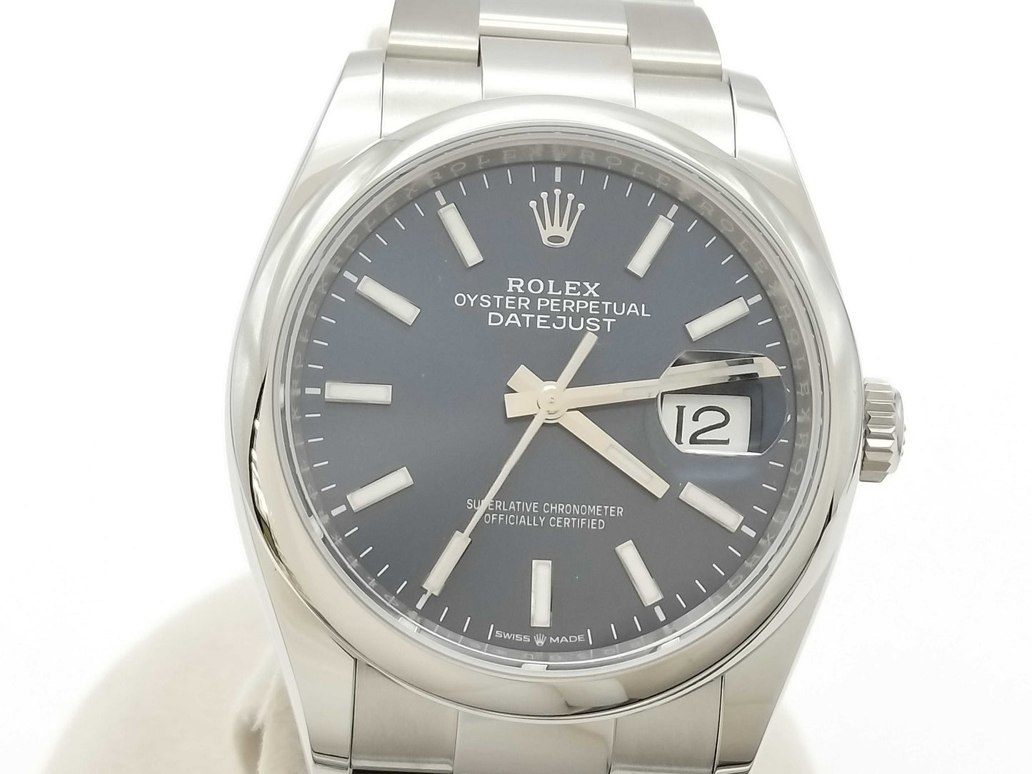 ROLEX 126200 8Q30D461 Bright Blue Dial Men's Watch