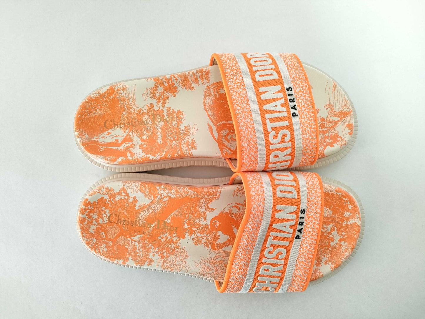 Dior Orange Range Slippers