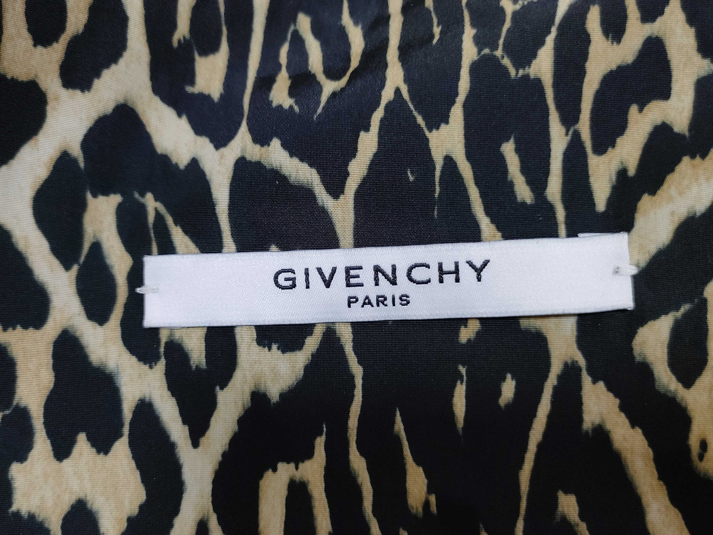 GIVENCHY Cheetah Mark Coat