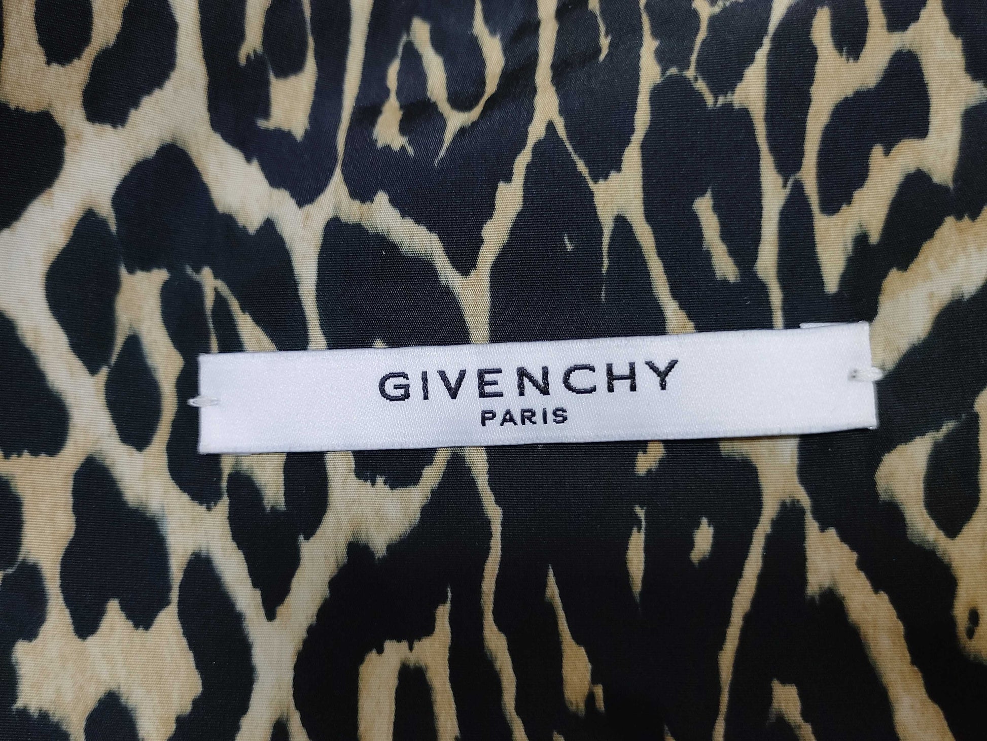 GIVENCHY Cheetah Mark Coat
