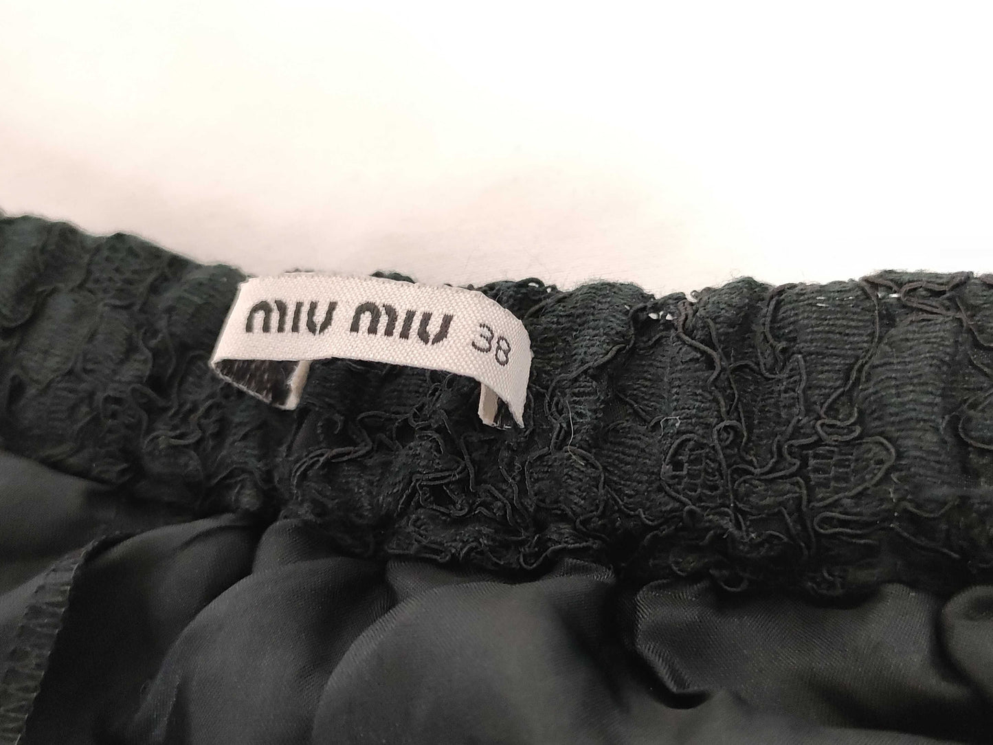 Miu Miu Miu Miu black pants pants