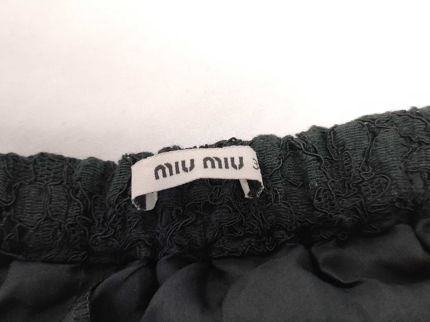 Miu Miu Miu Miu black pants pants