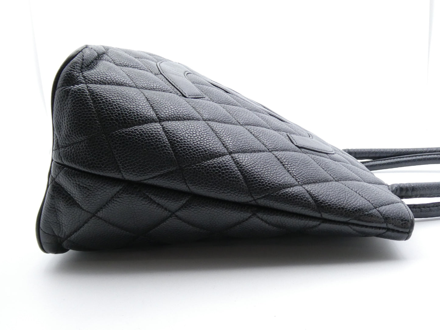 CHANEL Reissue Tote Bag Caviar Skin Coco Mark