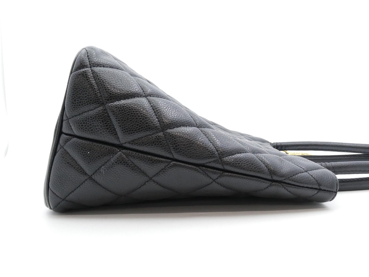 CHANEL Reissue Tote Bag Caviar Skin Coco Mark
