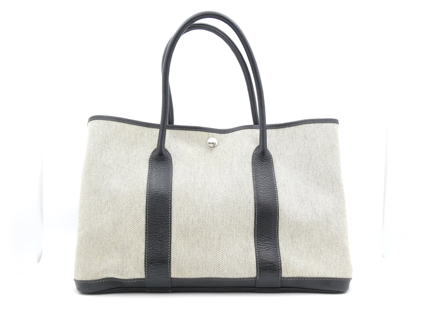 HERMES Garden Party □H Stamped Tote Bag