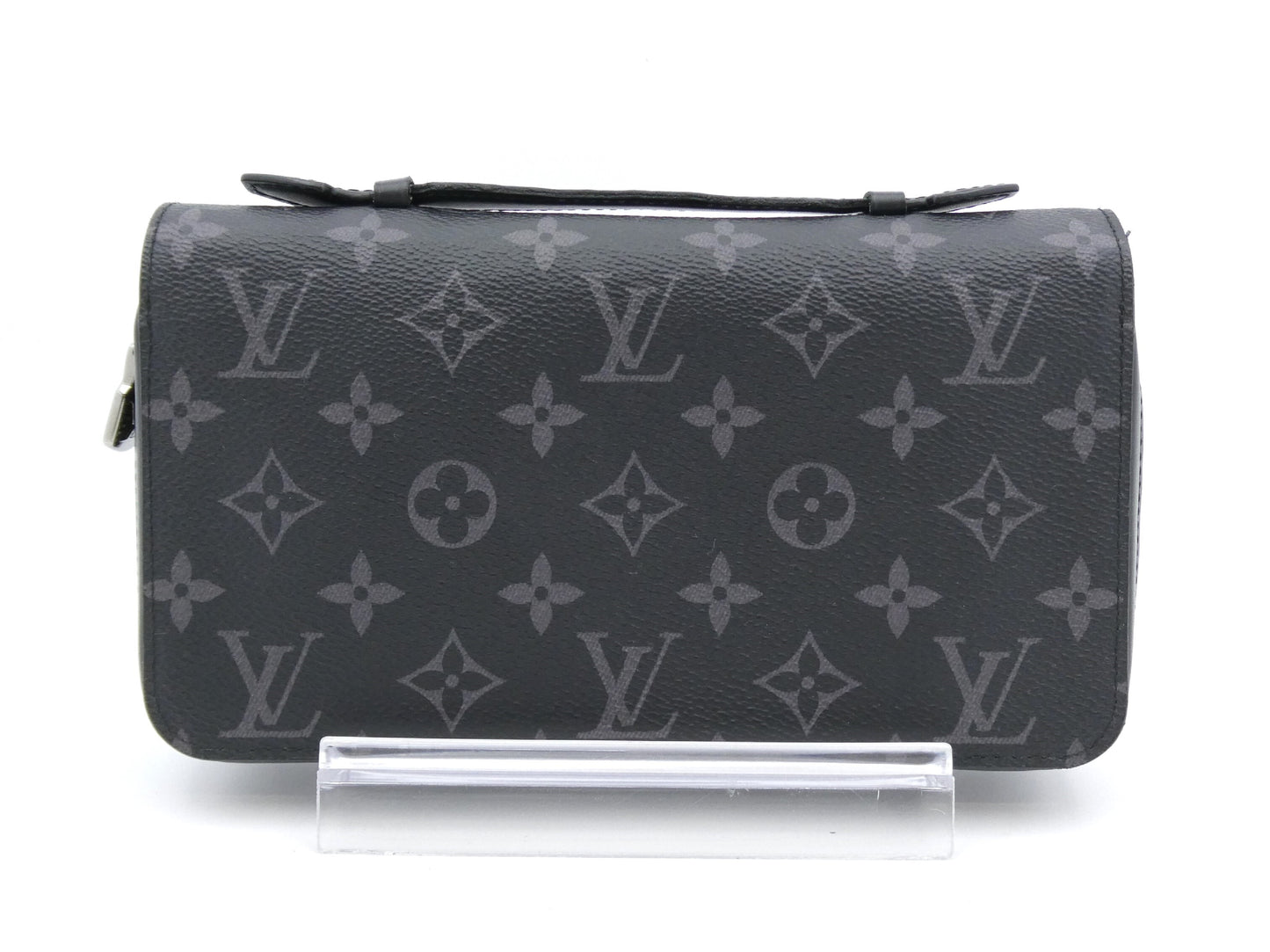 LOUIS VUITTON Monogram Eclipse Zippy XL IC-activated Wallet