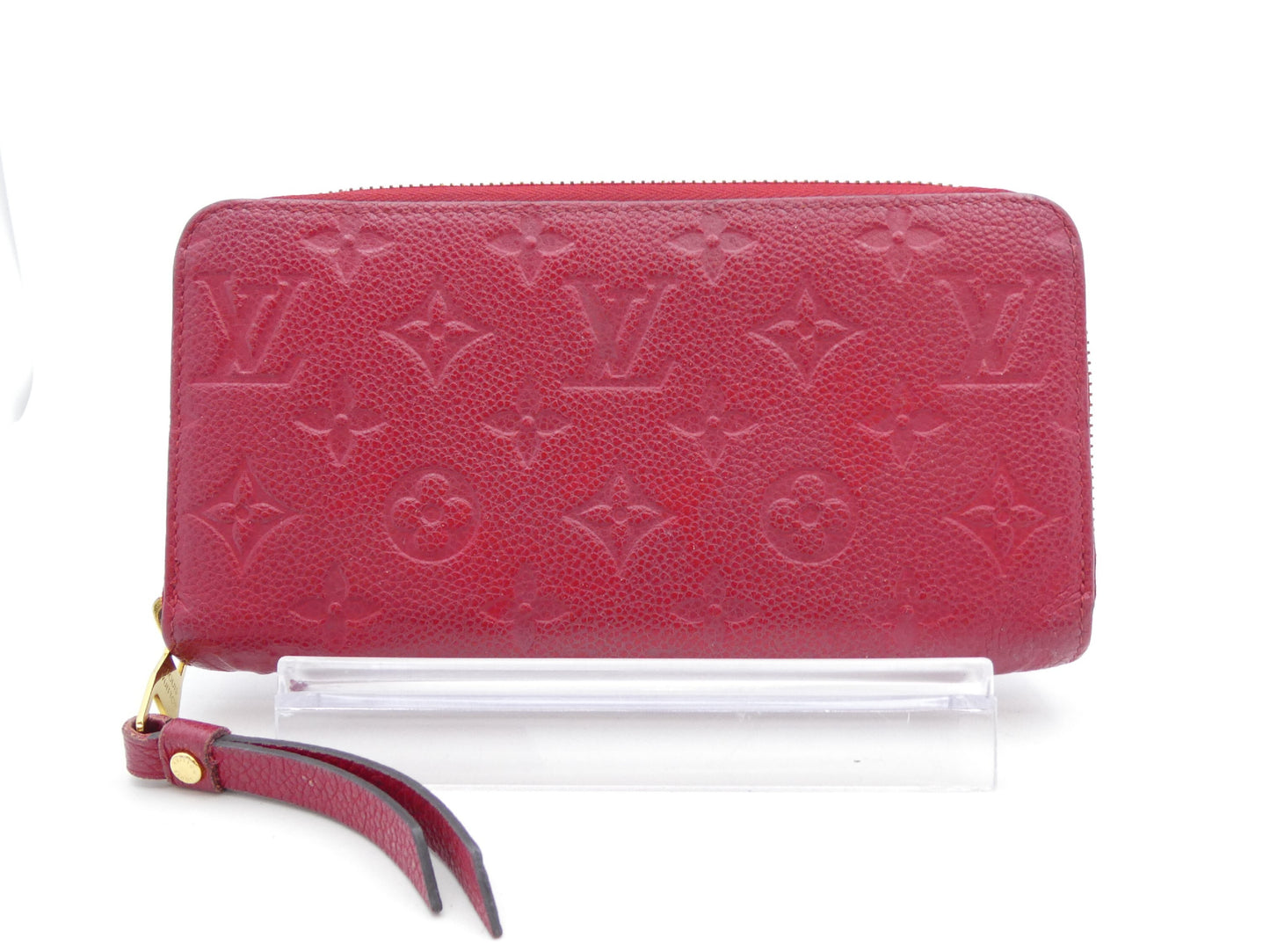 LOUIS VUITTON Monogram Empreinte Zippy Wallet