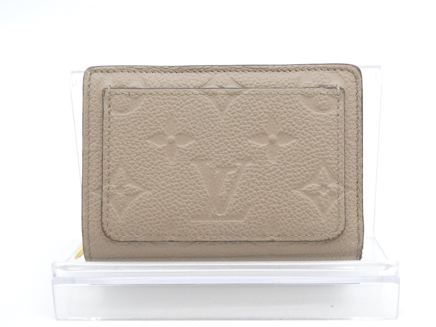 LOUIS VUITTON Monogram Empreinte Portefeuille Claire Wallet with IC Reaction