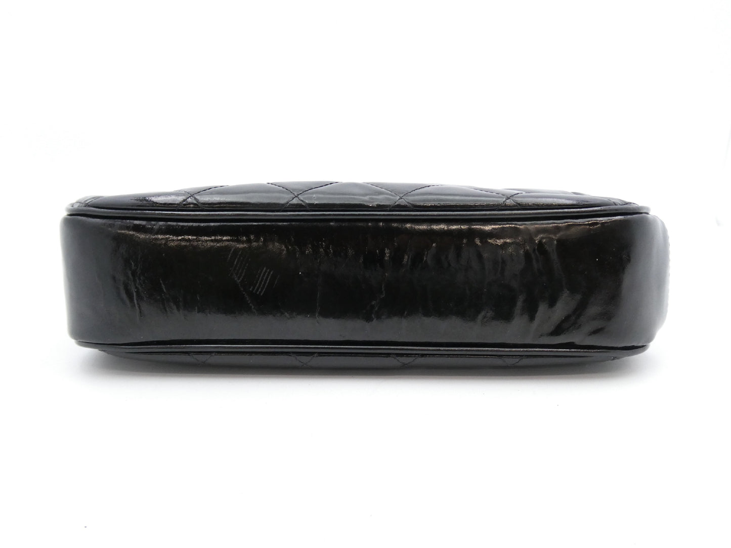 CHANEL Matelasse Coco Mark Enamel Clasp Handbag