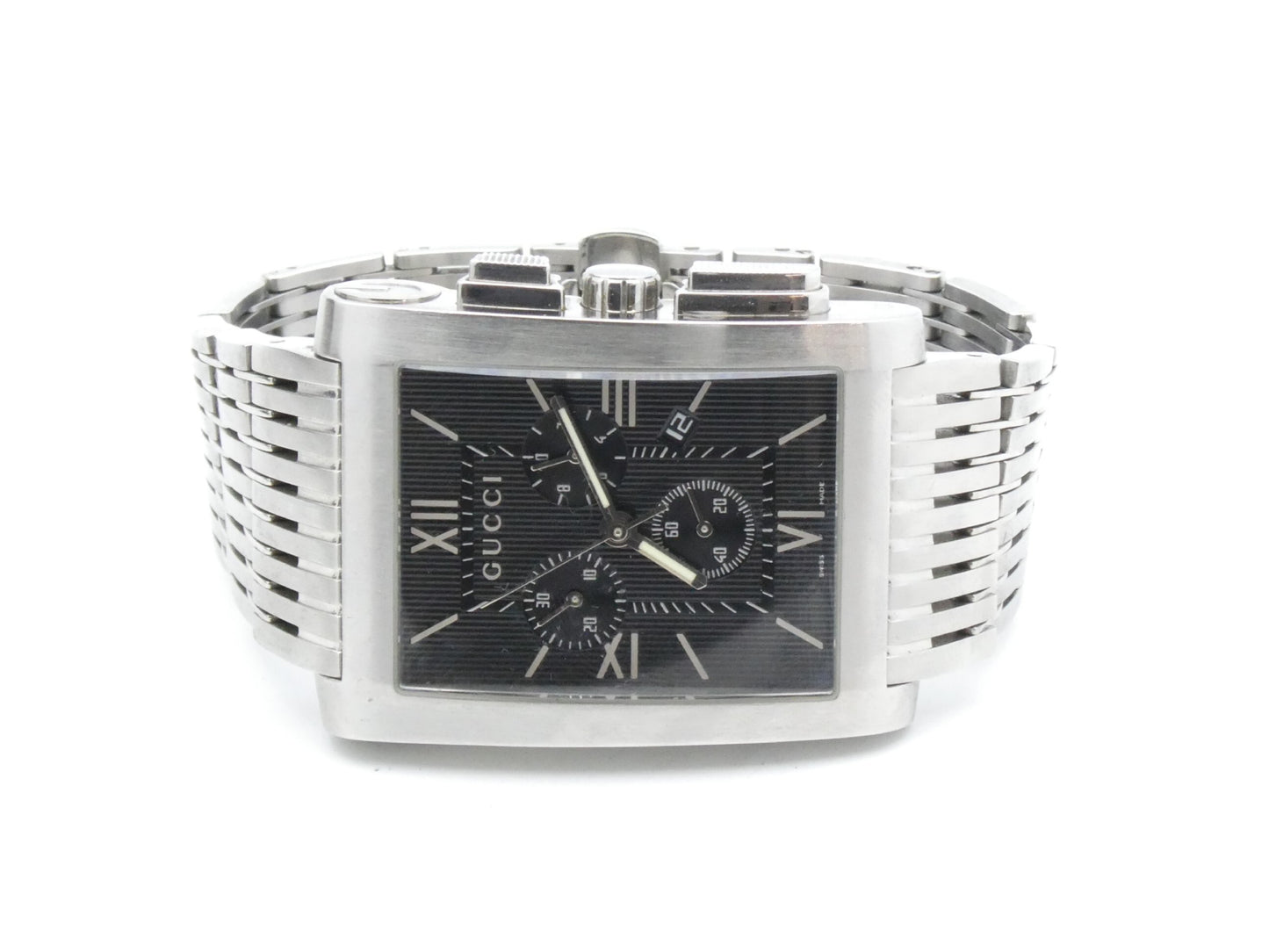 GUCCI G-Metro 8600M 11053135 Quartz Black Dial Men's Watch