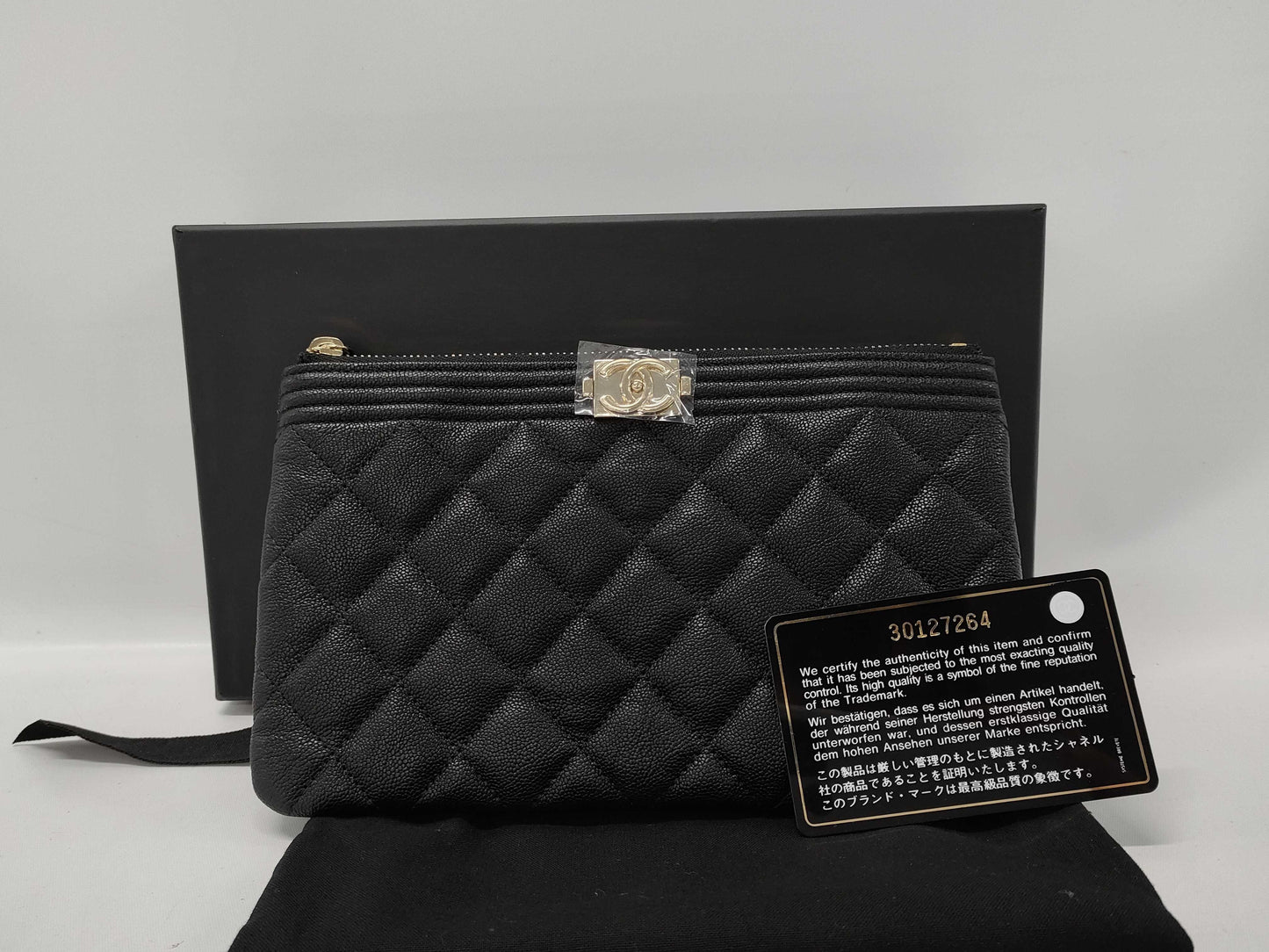 CHANEL Boy Chanel Pouch