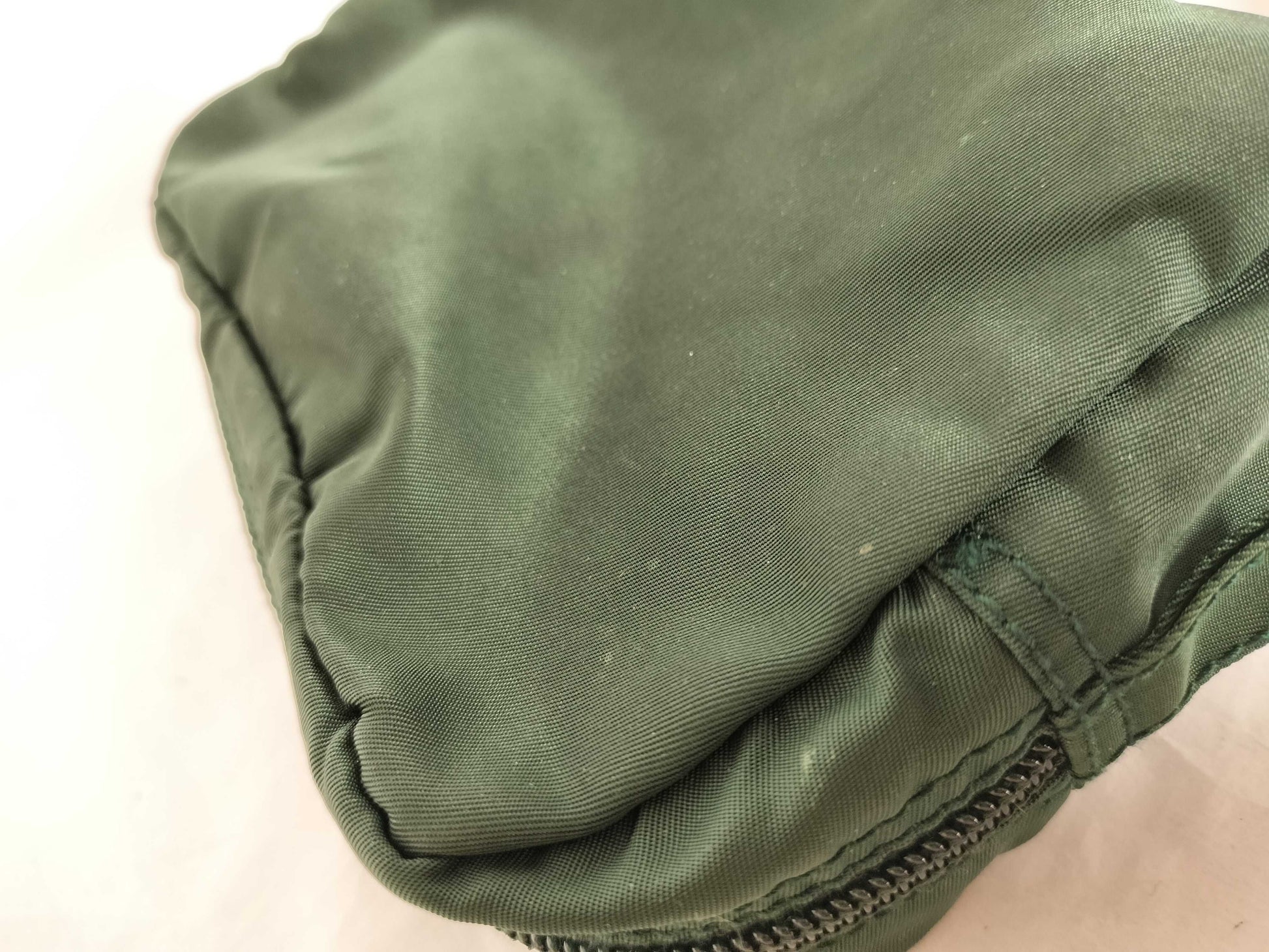 PRADA Green Billfold Pouch