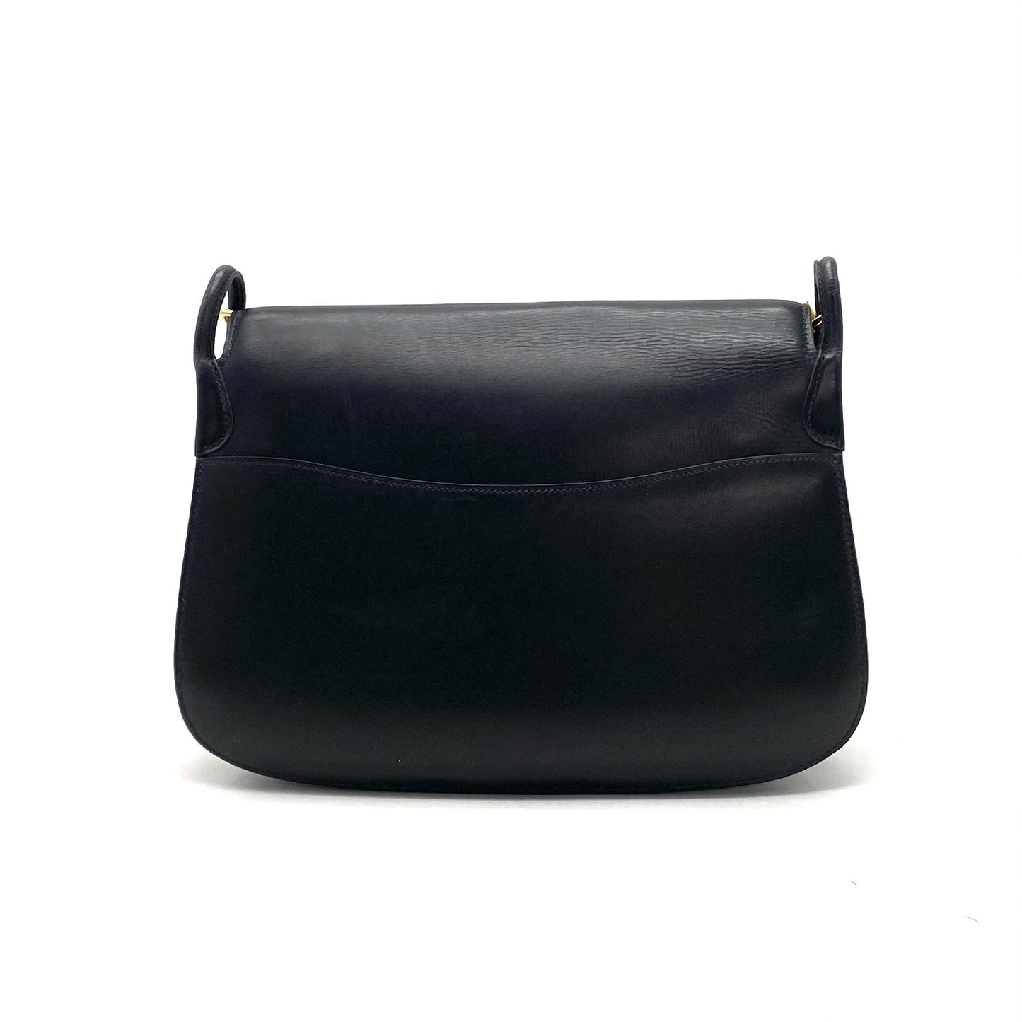 HERMES HERMES Vintage Box Calfskin Shoulder Bag 〇F Stamped Shoulder Bag