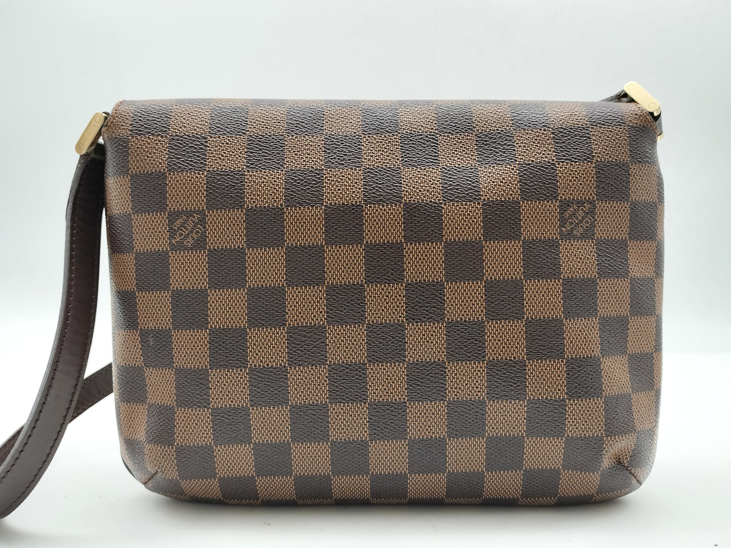 LOUIS VUITTON Damier Musette Tango Short Shoulder Bag N51255