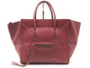 CELINE Luggage Phantom Leather Bordeaux Handbag