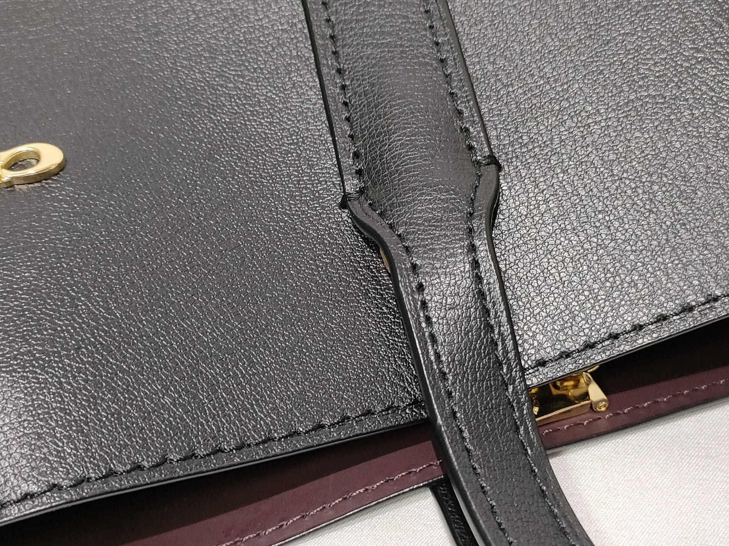 COACH COACH Tote Bag F48733 Leather Black Tote Bag