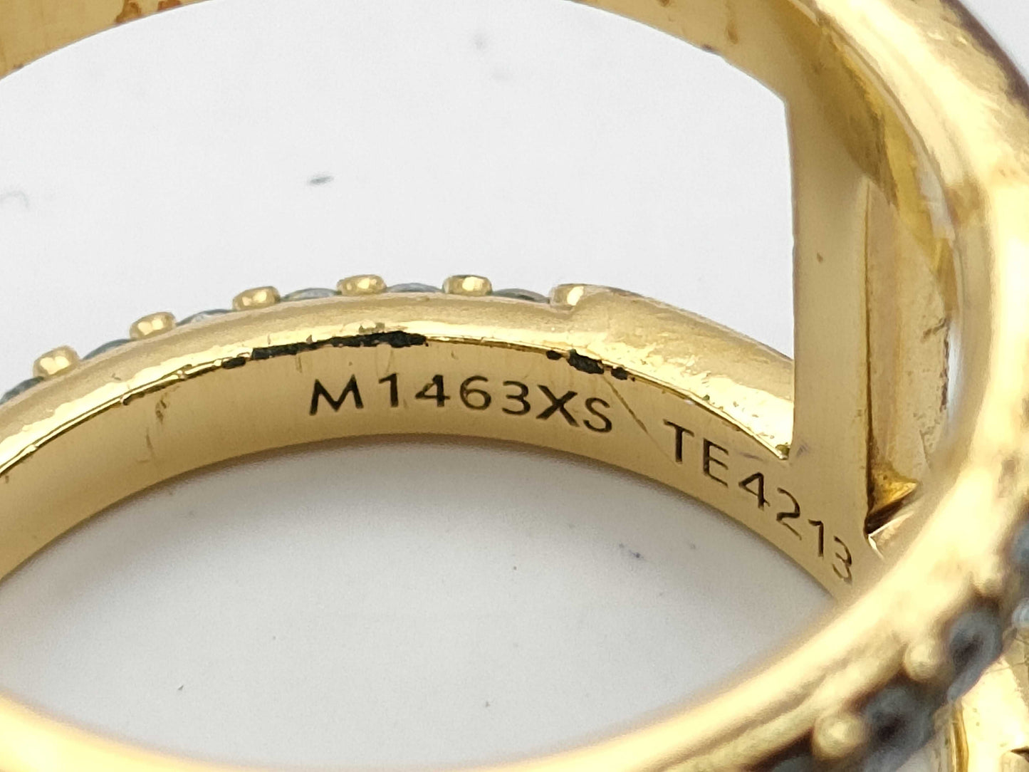 LOUIS VUITTON LV Iconic Strass Ring M1463 Ring