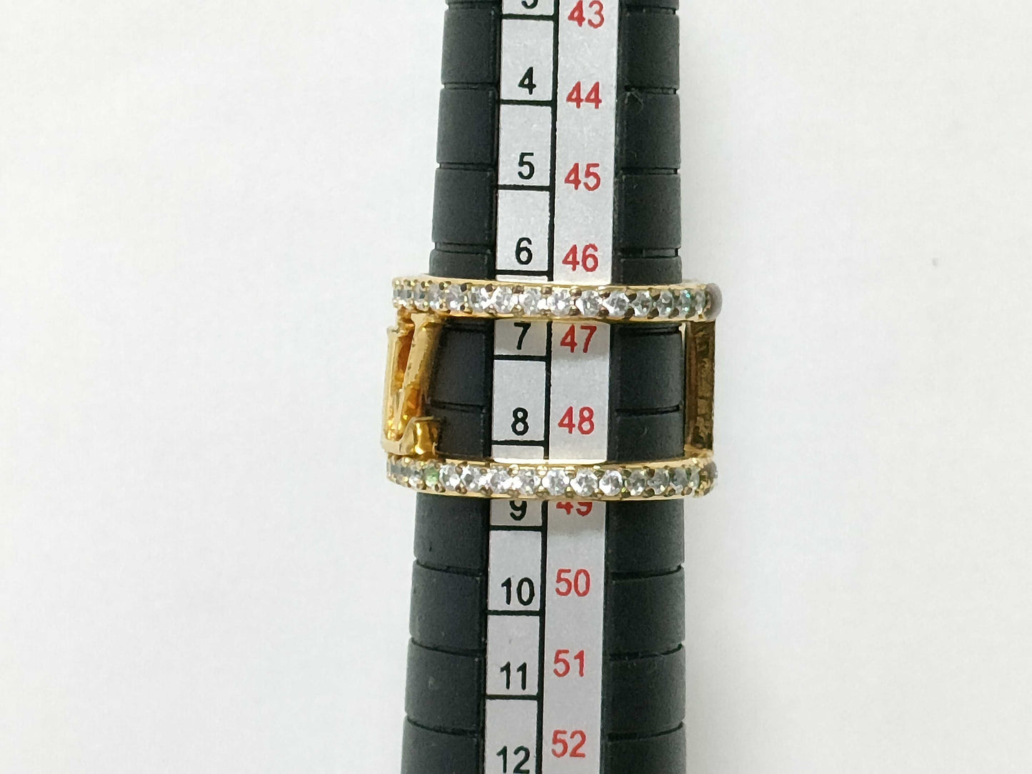 LOUIS VUITTON LV Iconic Strass Ring M1463 Ring