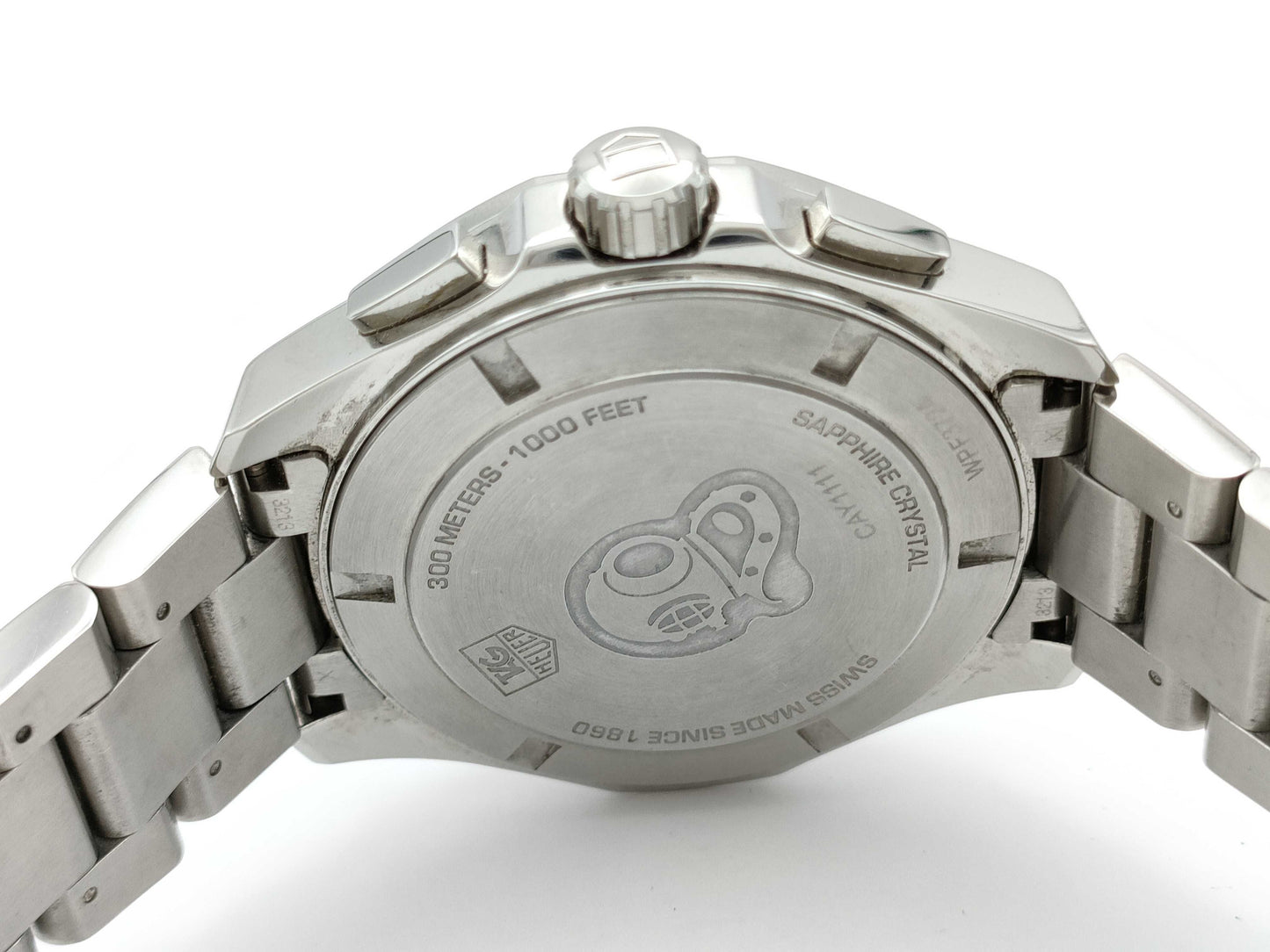 TAG Heuer Aquaracer CAY1111 WPF3724 Quartz White Dial Men's Watch