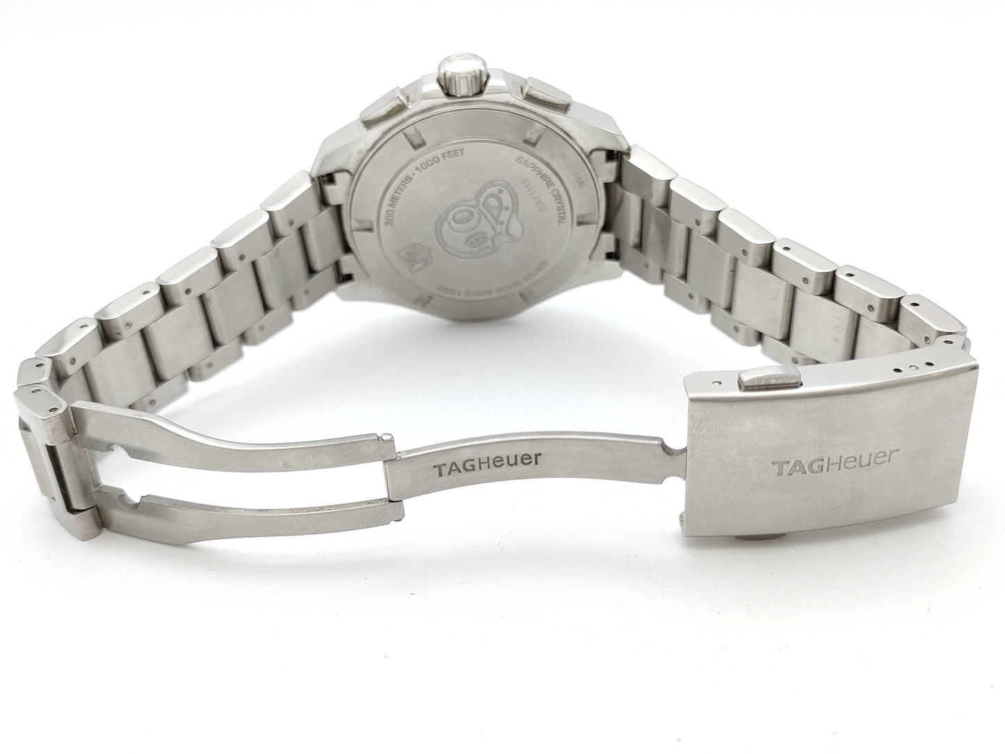 TAG Heuer Aquaracer CAY1111 WPF3724 Quartz White Dial Men's Watch