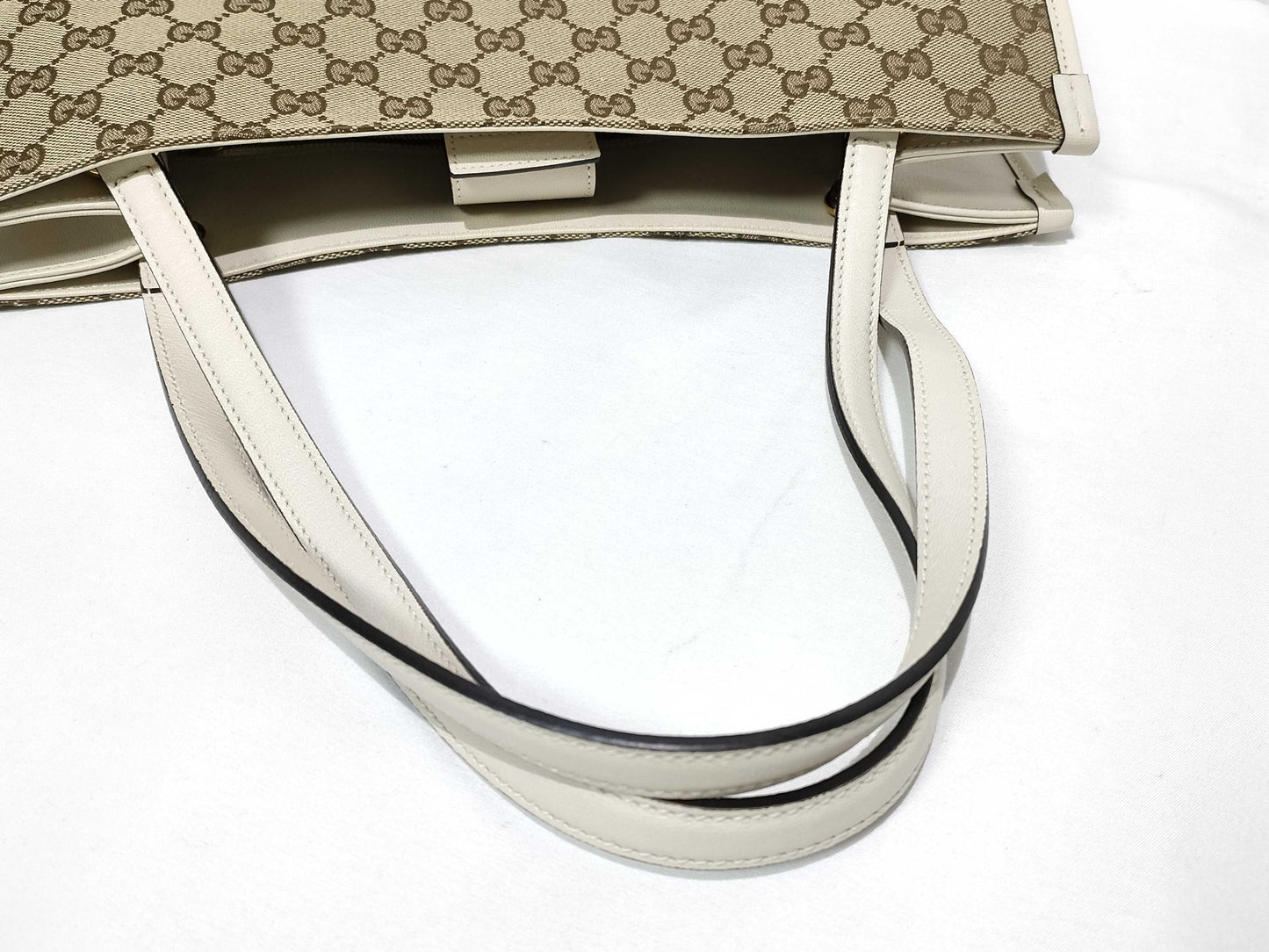 GUCCI GG Canvas Horsebit Tote Bag 623694 Tote Bag