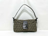 FENDI Zucchino One-Shoulder Bag Beige Shoulder Bag