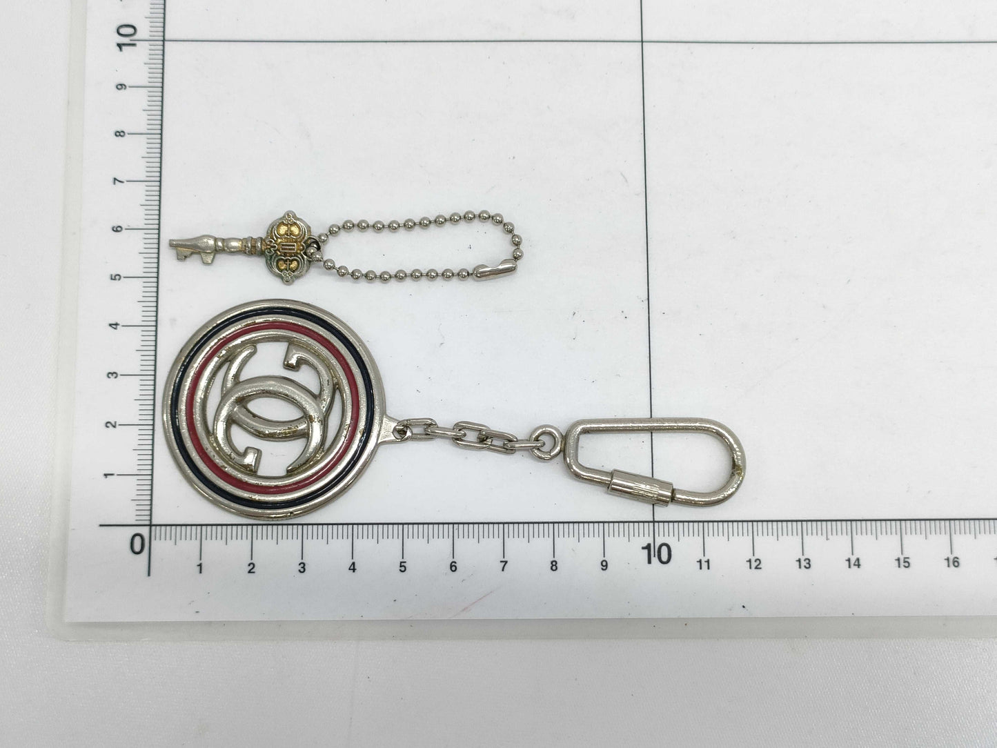 GUCCI GUCCI Circle Keychain Key Case/Keychain