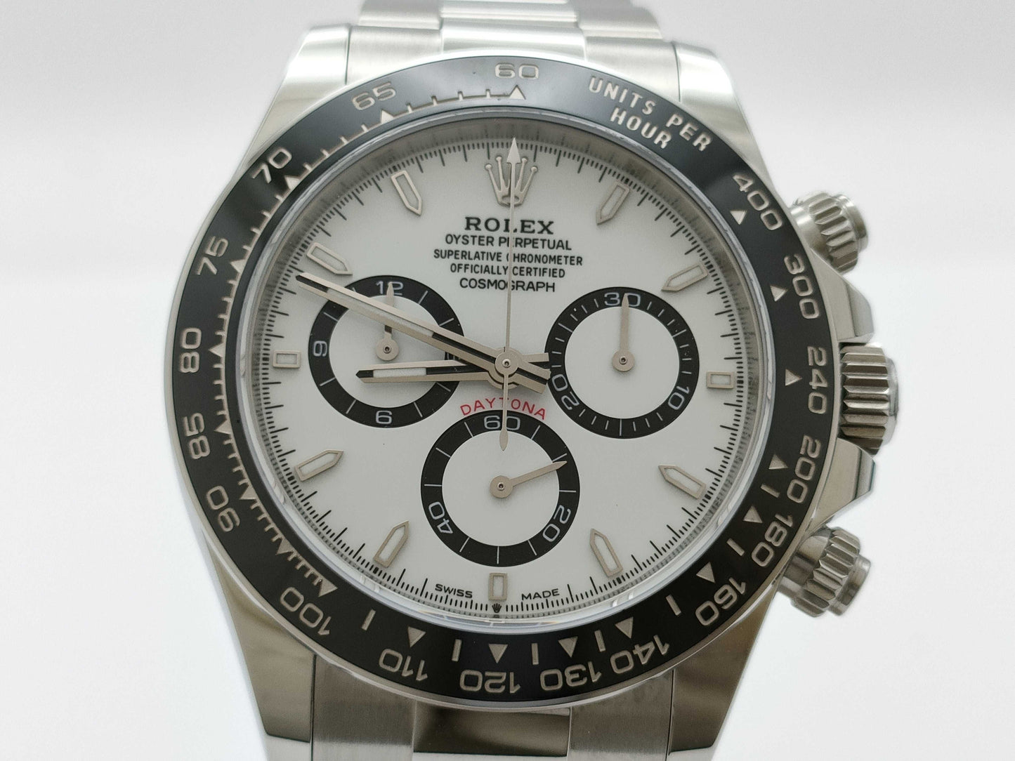ROLEX Daytona 126500LN 5CE62382 White Dial Men's Watch
