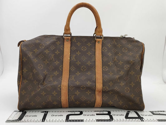 LOUIS VUITTON LV Keepall 45 Boston Bag