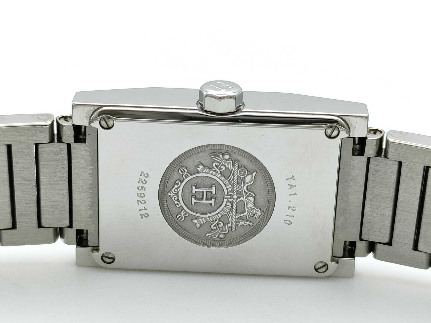 HERMES Tandem TA1.210 2259212 Quartz Shell Dial Women's Watch