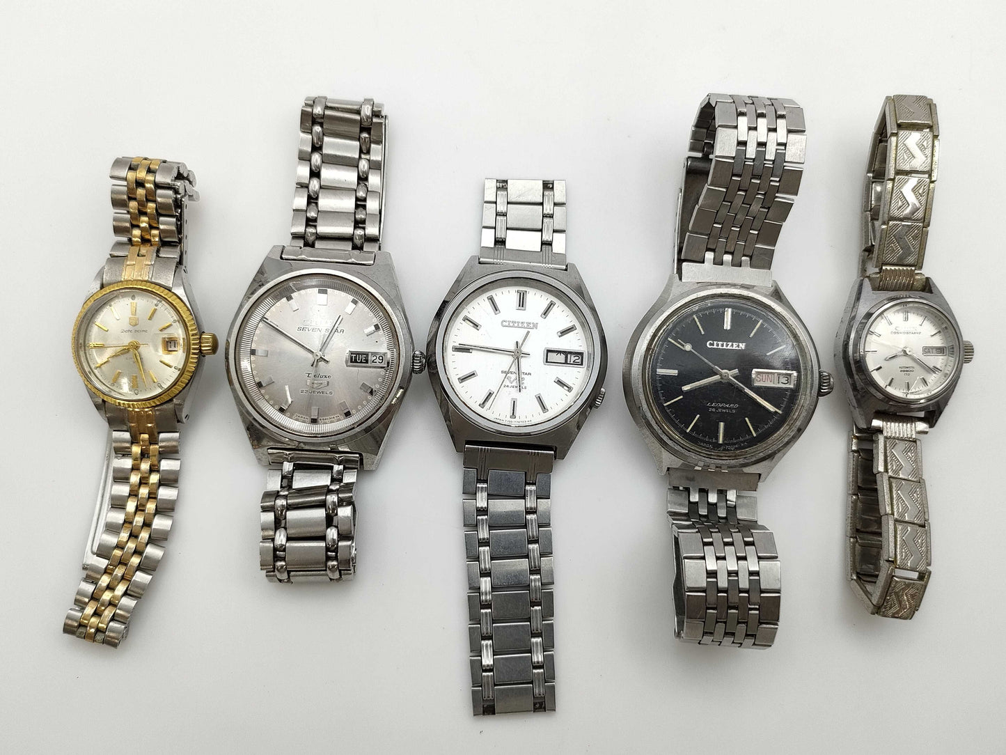 CITIZEN 5-piece watch collection Watch collection