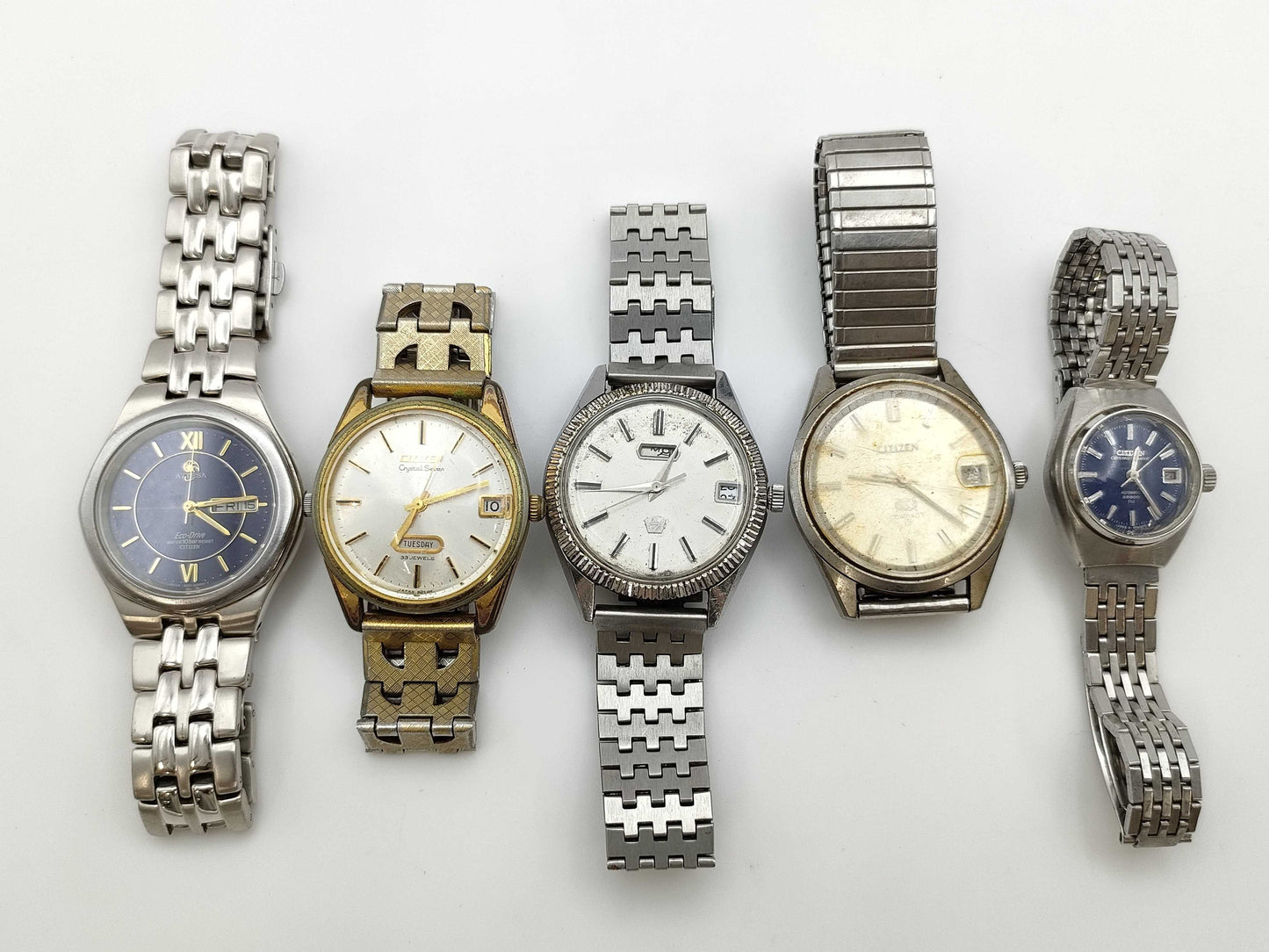CITIZEN 5-piece watch collection Watch collection