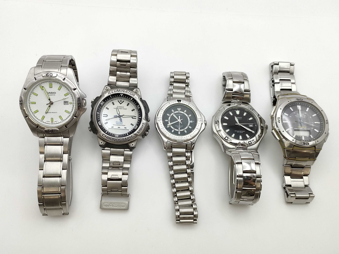 CASIO 5-piece watch collection Watch collection