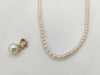 TASAKI Pearl Diameter Approx. 8.6mm/3.5mm-3.6mm D0.01ct K18 9.5g Necklace