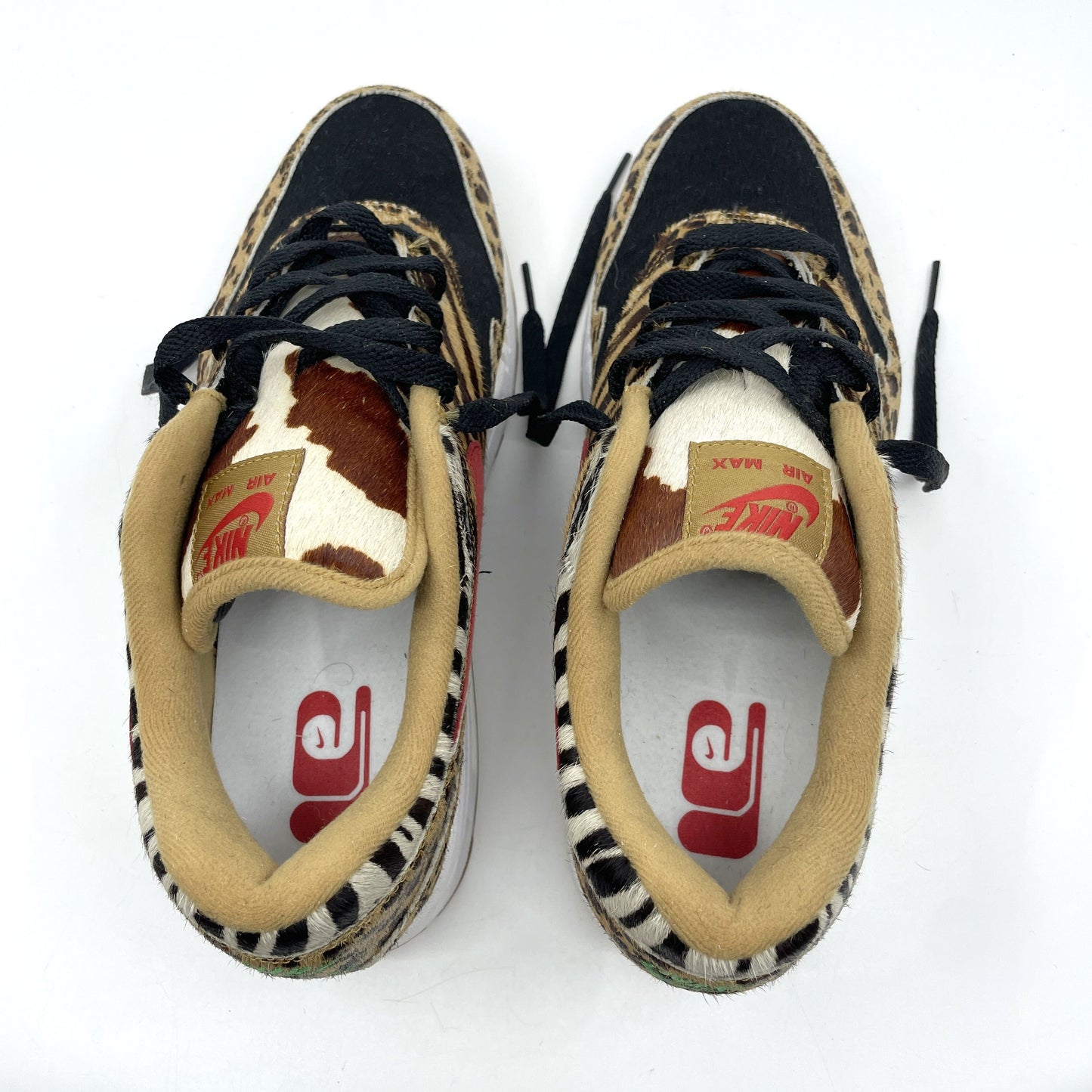 NIKE AIR MAX 1 DLX Animal Pack AQ0928-700 Atmos Sneakers Black Tag Size 27cm Unused Sneakers