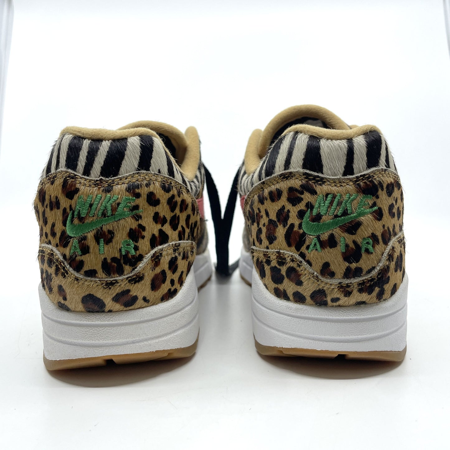 NIKE AIR MAX 1 DLX Animal Pack AQ0928-700 Atmos Sneakers Black Tag Size 27cm Unused Sneakers