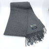 Johnstons of Elgin 100% Cashmere Scarf, Gray, Made in Scotland
