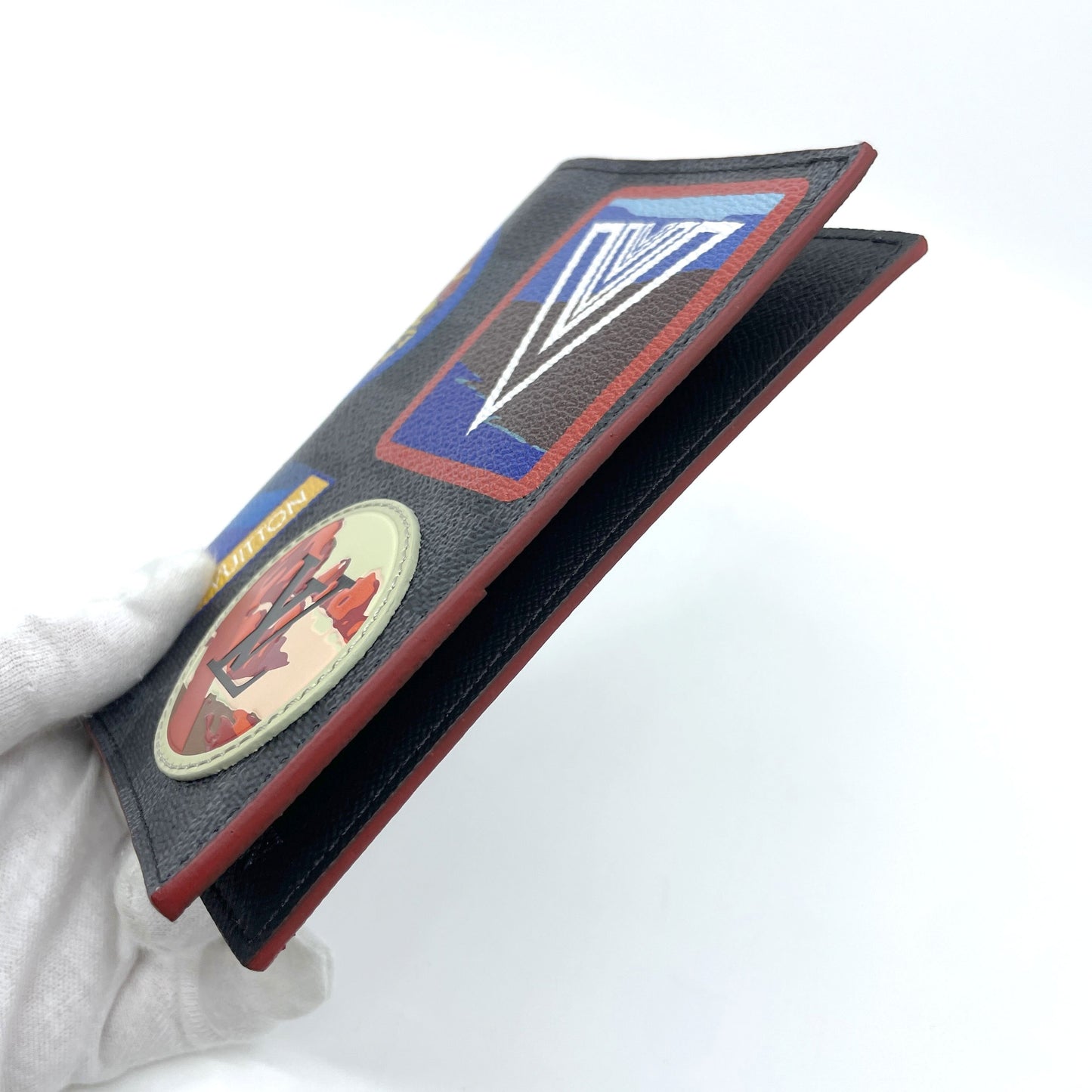 LOUIS VUITTON Damier Couverture Passport NM MB4168 Other Accessories