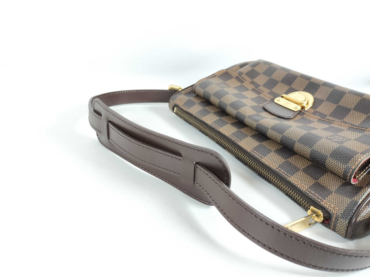 LOUIS VUITTON Damier Shoulder Bag with Long Strap, Ravello GM, N60006