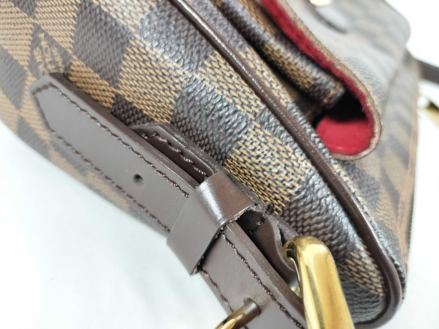 LOUIS VUITTON Damier Shoulder Bag with Long Strap, Ravello GM, N60006