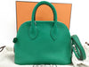 HERMES Mini Bolide 1923 Chevre Mint A Stamped Handbag